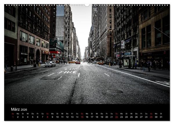 Produktbild: New York feeling (Wandkalender 2026 DIN A2 quer), CALVENDO Monatskalender
