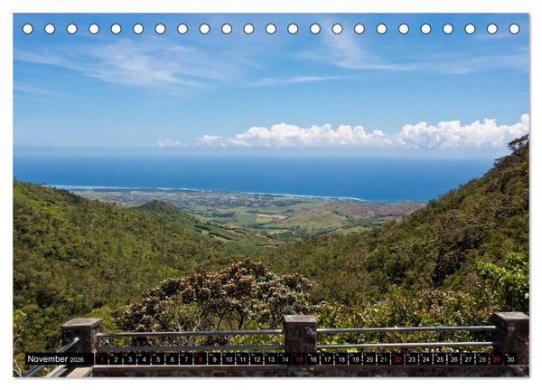 Produktbild: Mauritius - Trauminsel im Indischen Ozean (Tischkalender 2026 DIN A5 quer), CALVENDO Monatskalender