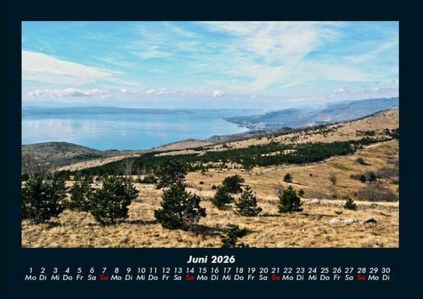 Produktbild: Kroatien 2026 Fotokalender DIN A4