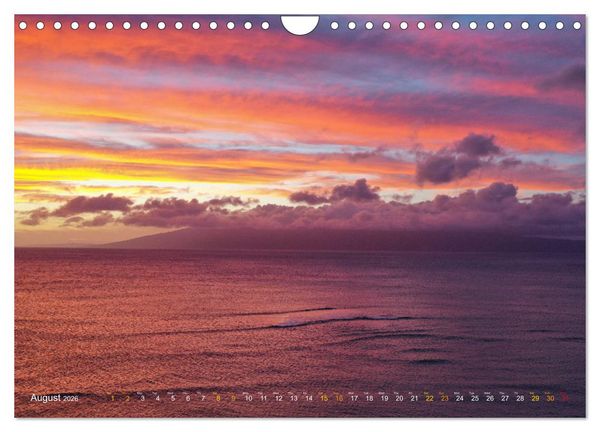 Produktbild: Hawaii, Maui and Big Island (Wall Calendar 2026 DIN A4 landscape), CALVENDO 12 Month Wall Calendar