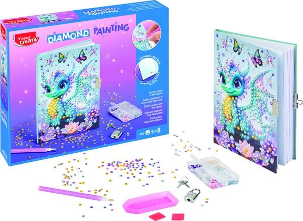 Produktbild: Maped Kreativ-Set diamond painting Tagebuch