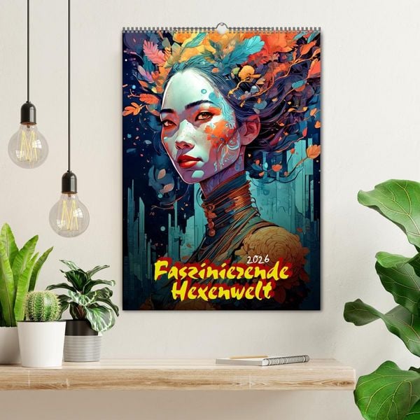 Produktbild: Faszinierende Hexenwelt (Wandkalender 2026 DIN A2 hoch), CALVENDO Monatskalender