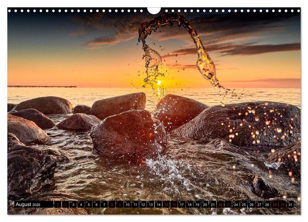 Produktbild: Ostseesteine (Wandkalender 2026 DIN A3 quer), CALVENDO Monatskalender