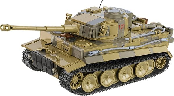 Produktbild: COBI Historical Collection 2588 - Panzer VI Tiger no131, WWII, Bausatz 1:28, 1275 Klemmbausteine