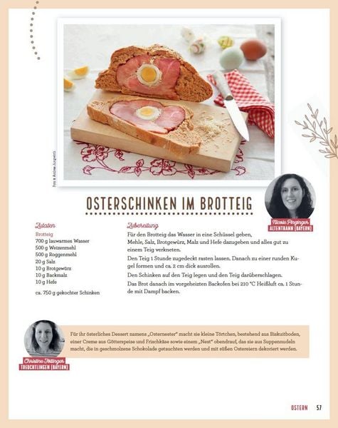 Produktbild: B&auml;uerinnen backen traditionelles Festgeb&auml;ck