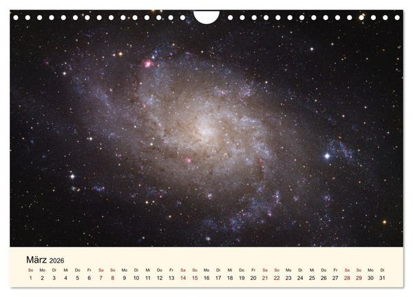 Produktbild: Distant Luminosity: Eine fotografische Reise durch das Universum (Wandkalender 2026 DIN A4 quer), CALVENDO Monatskalender