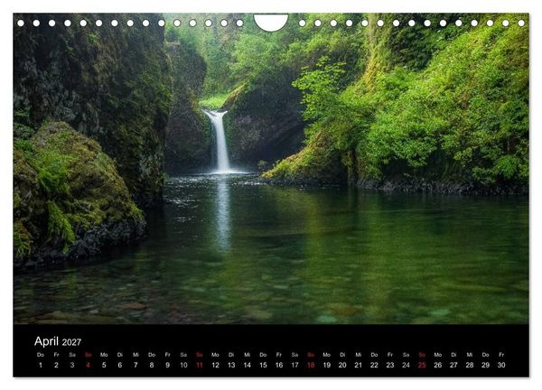 Produktbild: Das "gr&uuml;ne" Nordamerika - Kanada und USA (Wandkalender 2027 DIN A4 quer), CALVENDO Monatskalender