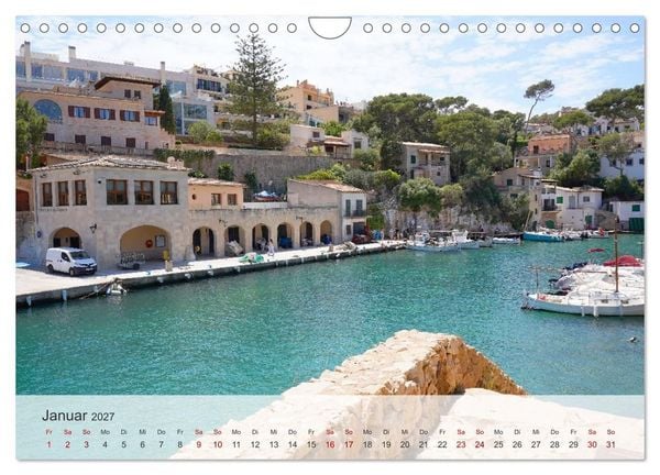 Produktbild: Cala Figuera - Mallorcas Traumbucht (Wandkalender 2027 DIN A4 quer), CALVENDO Monatskalender