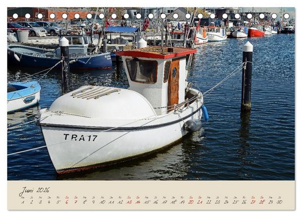 Produktbild: Liebenswertes Travem&uuml;de (Tischkalender 2026 DIN A5 quer), CALVENDO Monatskalender
