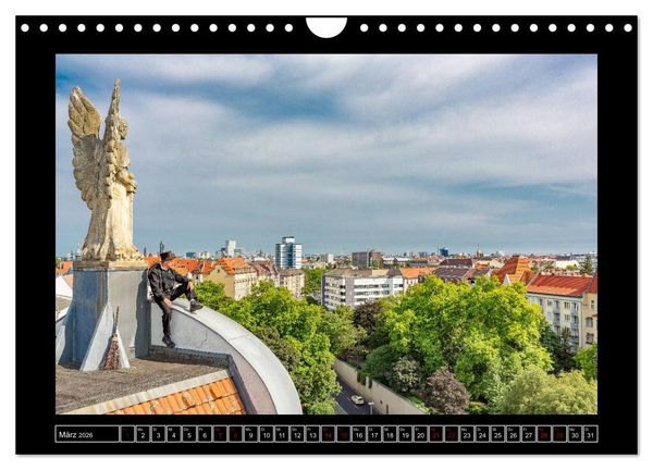 Produktbild: Schornsteinfeger &uuml;ber Berlin 2026 (Wandkalender 2026 DIN A4 quer), CALVENDO Monatskalender