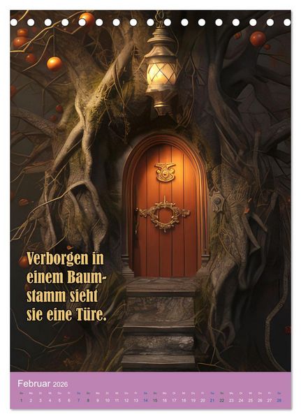 Produktbild: Laras Traum (Tischkalender 2026 DIN A5 hoch), CALVENDO Monatskalender