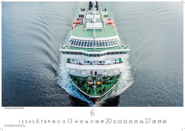 Produktbild: Hurtigruten Kalender 2027 &ndash; Wandkalender | Fotokalender Nordeuropa 35x50cm Grosses Format - Atemberaubende Natur- und Meereswelten, Abenteuer & Naturerlebnis &ndash; Perfektes Geschenk