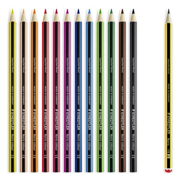 Produktbild: STAEDTLER Noris colour 185 Buntstift, 12er Set + Bleistift, 185 SET9