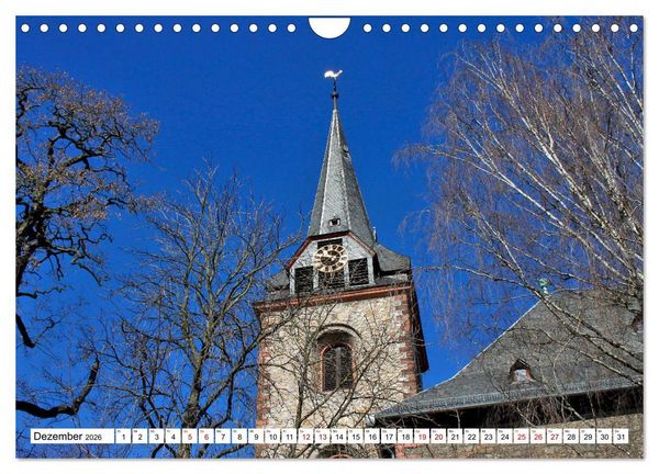 Produktbild: Fl&ouml;rsheim am Main vom Frankfurter Taxifahrer Petrus Bodenstaff (Wandkalender 2026 DIN A4 quer), CALVENDO Monatskalender