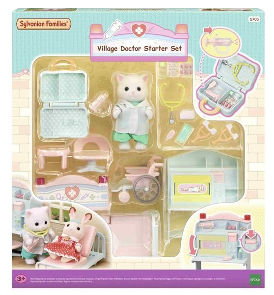 Sylvanian Families - Landarzt Spielset mit Figur