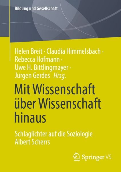 Produktbild: Mit Wissenschaft über Wissenschaft hinaus