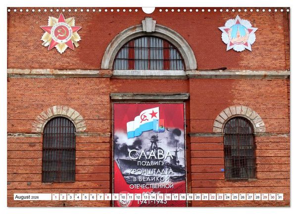 Produktbild: Festungsstadt Kronstadt - Schl&uuml;ssel zu Sankt Petersburg (Wandkalender 2026 DIN A3 quer), CALVENDO Monatskalender