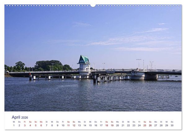 Produktbild: Radtouren ab Eckernf&ouml;rde (hochwertiger Premium Wandkalender 2026 DIN A2 quer), Kunstdruck in Hochglanz