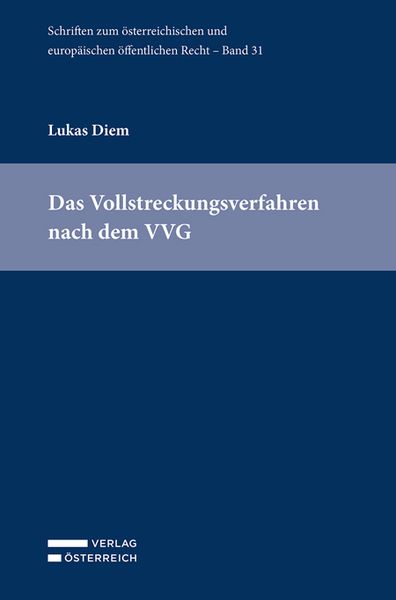 Produktbild: Das Vollstreckungsverfahren nach dem VVG