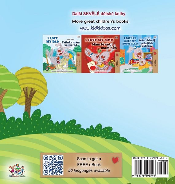 Produktbild: I Love Summer (Czech English Bilingual Children's Book)