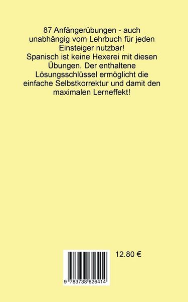 Produktbild: &Uuml;bungsbuch Spanischhexe 1