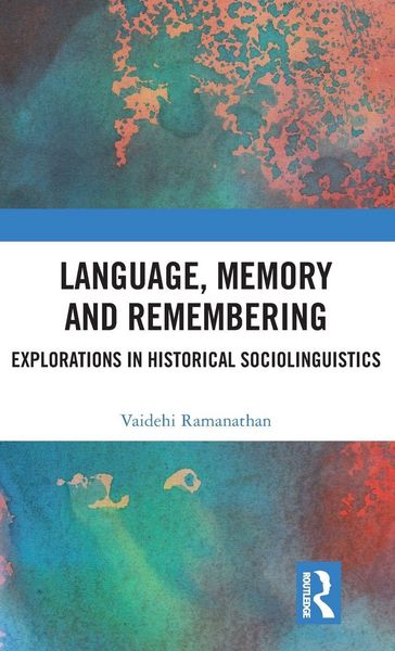 Produktbild: Language, Memory and Remembering