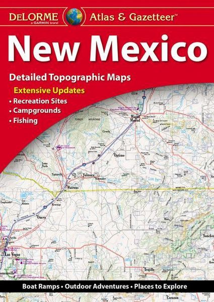 Produktbild: Delorme Atlas & Gazetteer New Mexico 9e