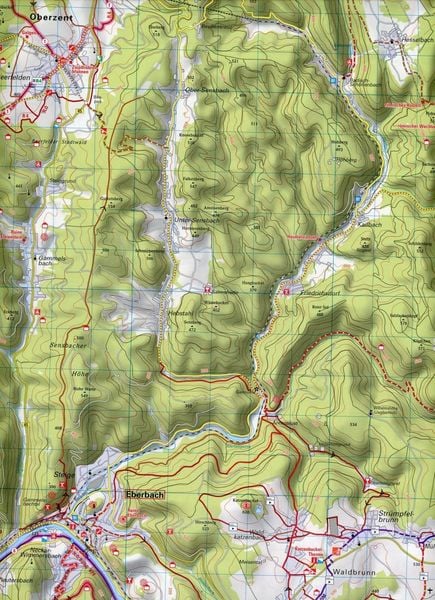 Produktbild: ADFC-Regionalkarte Neckar-Odenwald, 1:50.000, reiß- und wetterfest, GPS-Tracks Download