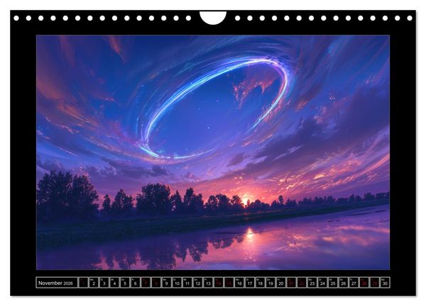 Produktbild: Spektraler Zauber (Wandkalender 2026 DIN A4 quer), CALVENDO Monatskalender