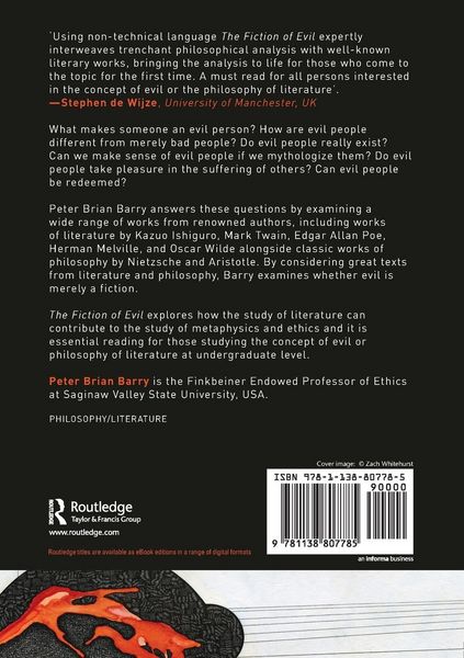 Produktbild: The Fiction of Evil