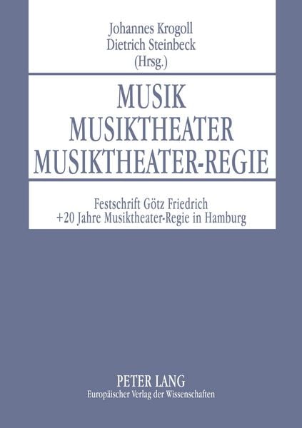 Produktbild: Musik - Musiktheater - Musiktheater-Regie
