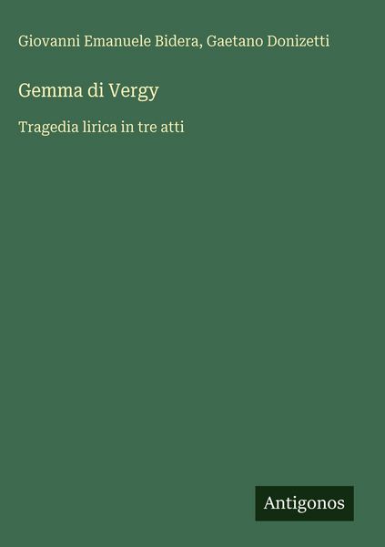 Produktbild: Gemma di Vergy