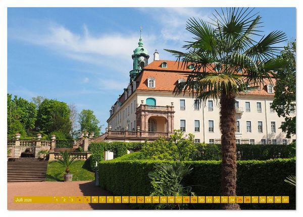 Produktbild: Schl&ouml;sser und Burgen zwischen Werra und Elbe (Tischkalender 2026 DIN A5 quer), CALVENDO Monatskalender