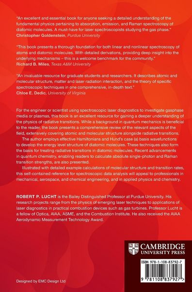 Produktbild: Fundamentals of Laser Spectroscopy for Atoms and Diatomic Molecules