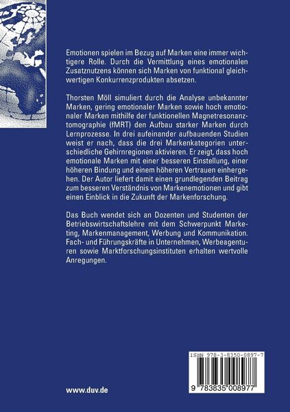 Produktbild: Messung und Wirkung von Markenemotionen