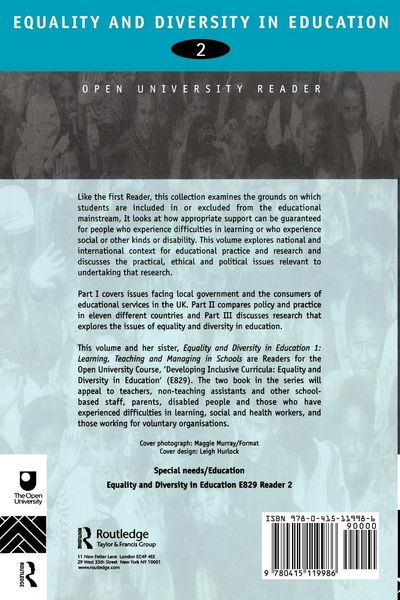 Produktbild: Equality and Diversity in Education 2