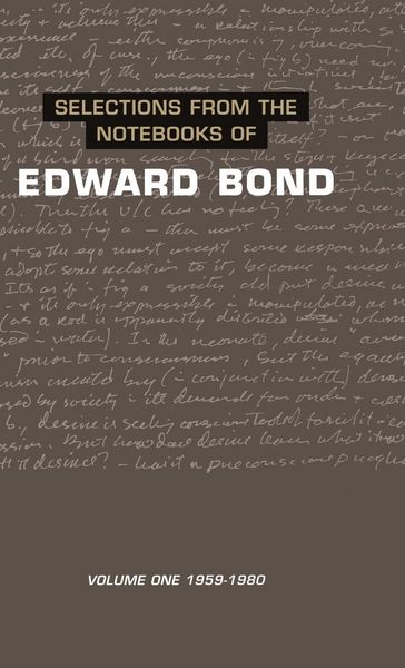 Produktbild: Selections from the Notebooks of Edward Bond