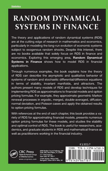 Produktbild: Random Dynamical Systems in Finance