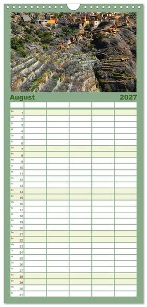 Produktbild: Familienplaner 2027 - Unterwegs im Weihrauchland Oman mit 5 Spalten (Wandkalender, 21 x 45 cm) CALVENDO