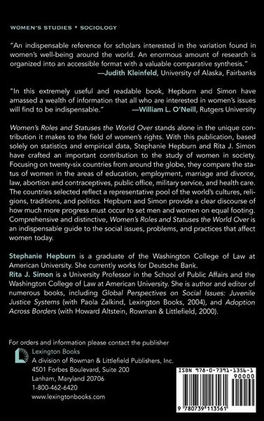 Produktbild: Women's Roles and Statuses the World Over
