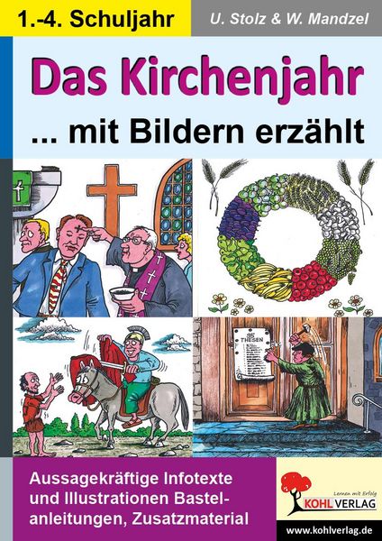 Produktbild: Das Kirchenjahr mit Bildern erz&auml;hlt