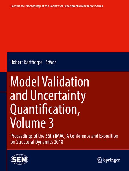 Produktbild: Model Validation and Uncertainty Quantification, Volume 3