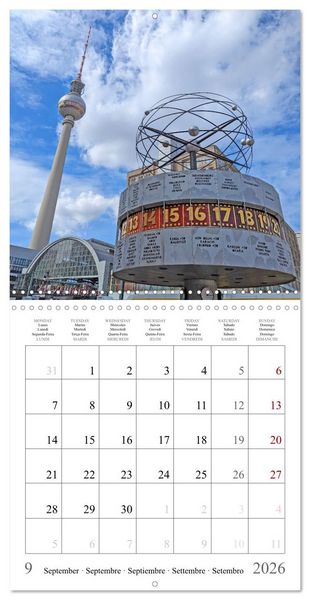 Produktbild: A Journey Through Germany (Wall Calendar 2026 12 &times; 12 Inch) CALVENDO 12 Month Wall Calendar