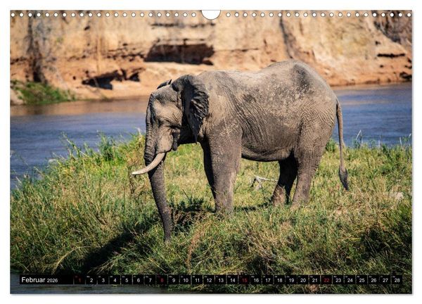 Produktbild: Sambia "Das wirkliche Afrika" (Wandkalender 2026 DIN A3 quer), CALVENDO Monatskalender