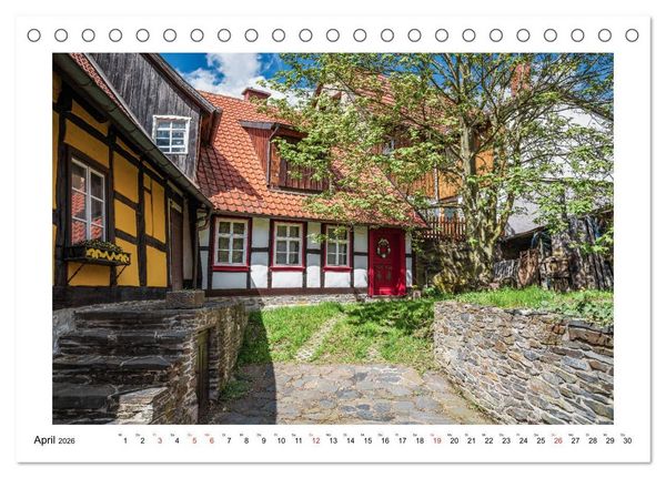 Produktbild: Stolberg im Harz (Tischkalender 2026 DIN A5 quer), CALVENDO Monatskalender