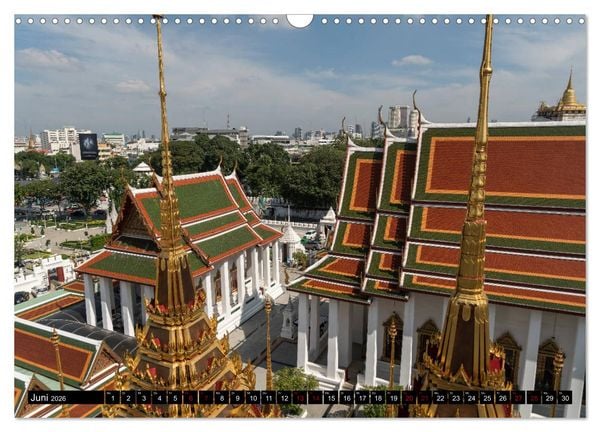Produktbild: Bangkok - Thailand (Wandkalender 2026 DIN A3 quer), CALVENDO Monatskalender