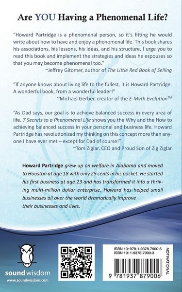 Produktbild: 7 Secrets of a Phenomenal L.I.F.E.