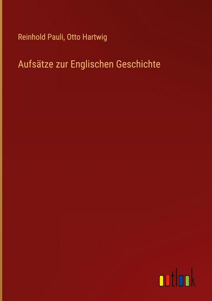 Produktbild: Aufs&auml;tze zur Englischen Geschichte