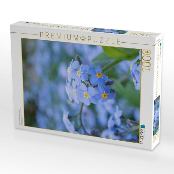 Produktbild: CALVENDO Puzzle Vergissmeinnicht (Myosotis) | 1000 Teile Lege-Gr&ouml;&szlig;e 64x48cm Foto-Puzzle f&uuml;r gl&uuml;ckliche Stunden