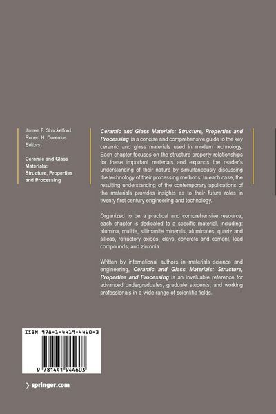 Produktbild: Ceramic and Glass Materials